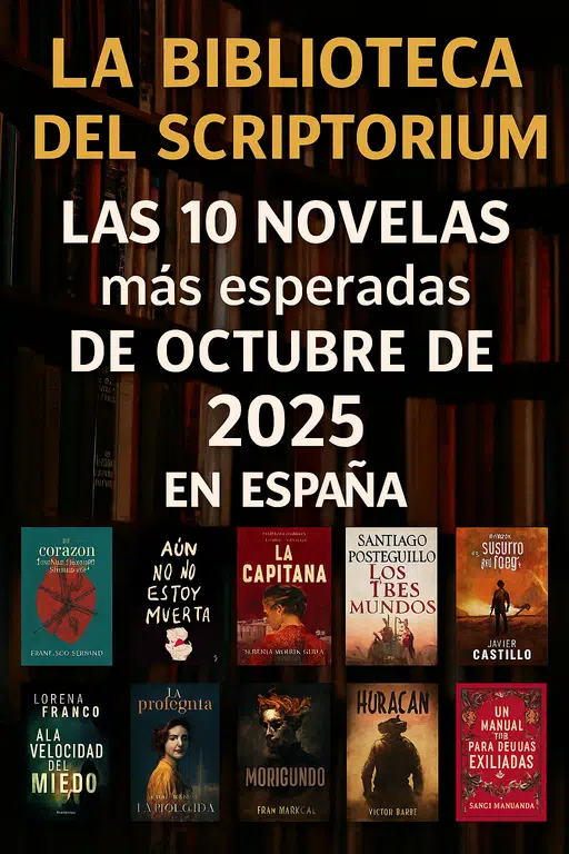 Novedades literarias Octubre 2025