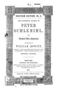 Historia de Peter Schlemihl - Novelas goticas - La Biblioteca del Scriptorium