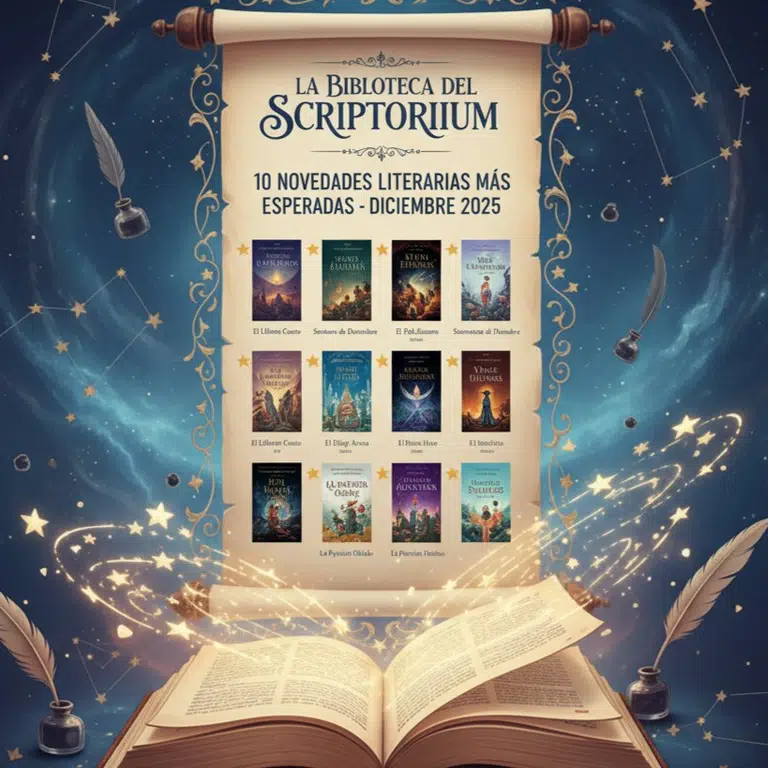 Novedades literarias diciembre 2025 - La Biblioteca del Scriptorium
