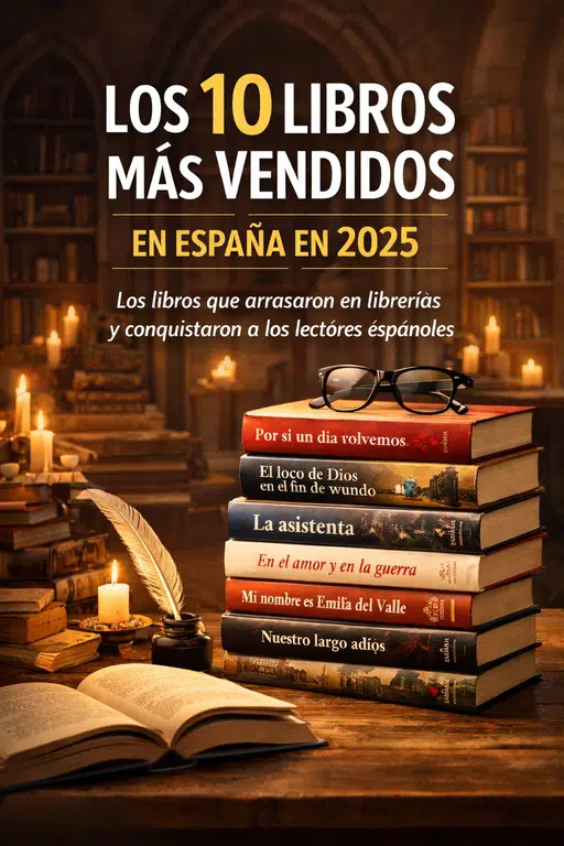 Libros mas vendidos en 2025 - La Biblioteca del Scriptorium
