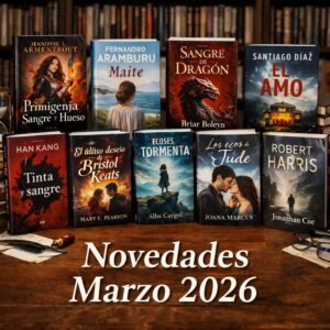 Novedades Literarias Marzo 2026 - La Biblioteca del Scriptorium