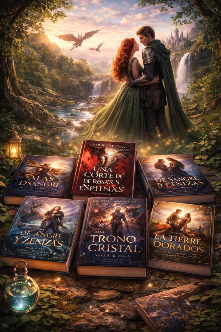 Mejores libros romantasy - La Biblioteca del Scriptorium