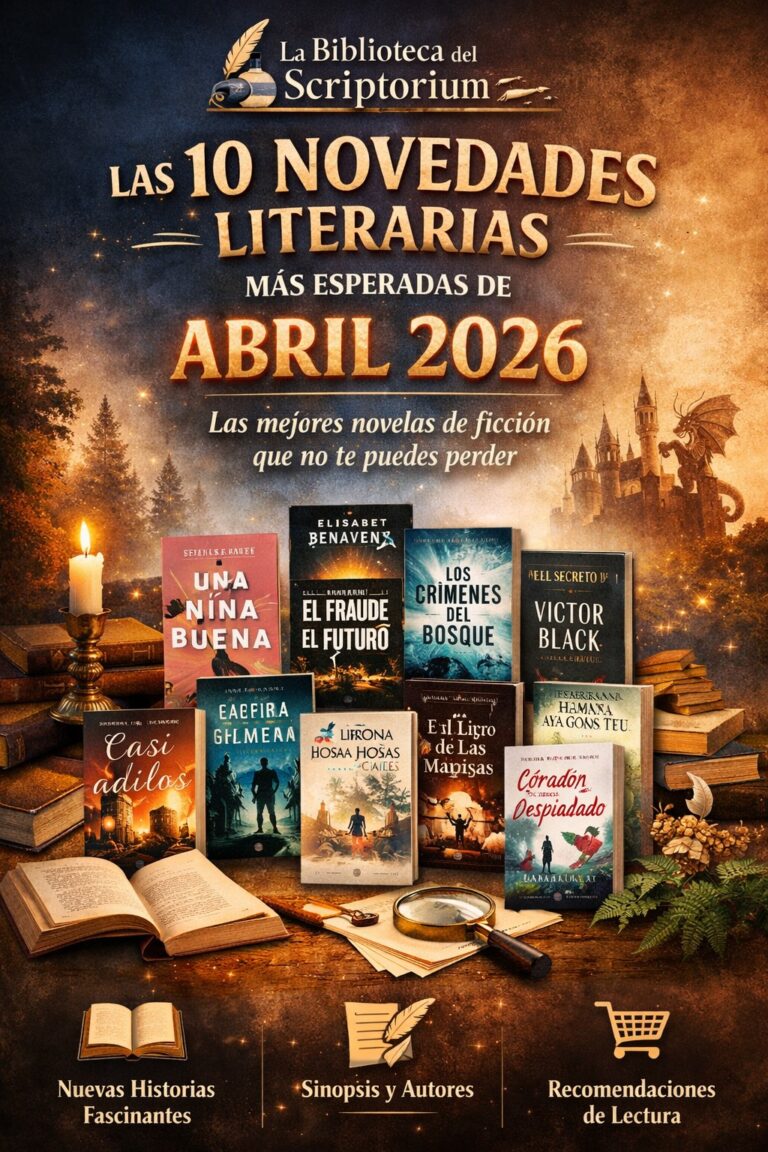 novedades literarias españa Abril 2026